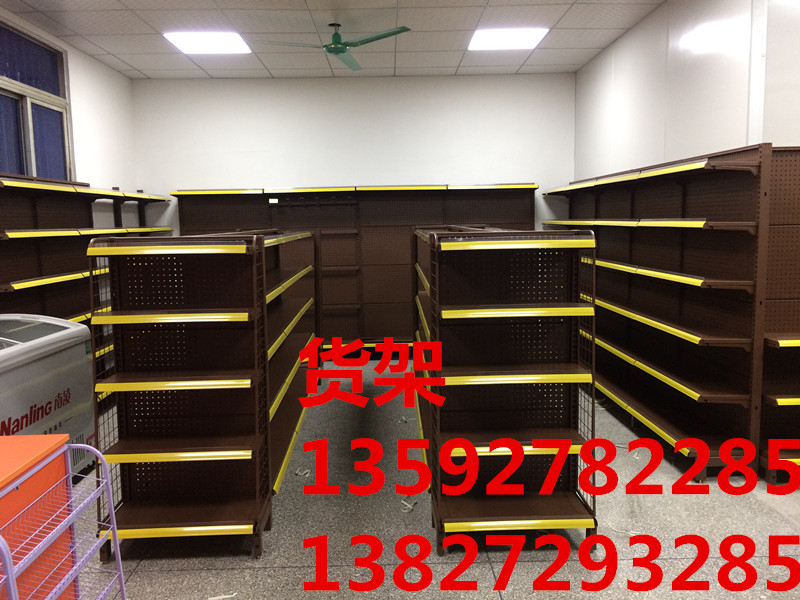 工業(yè)貨架工廠貨架超市貨架便利JB全圓食品柜貨架
