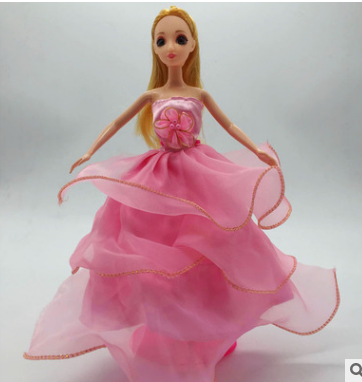 換裝洋娃娃時尚大裙 芭芘巴比公主半包裙蝴蝶波浪裙換裝禮盒玩具  蝴蝶波浪裙換裝洋娃娃玩具