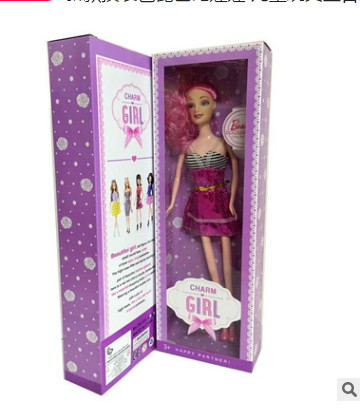 新款換裝芭芘巴比娃娃 兒童玩具生日蛋糕杯模具精致仿真娃娃禮盒