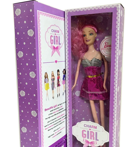 新款換裝芭芘巴比娃娃 兒童玩具生日蛋糕杯模具精致仿真娃娃禮盒