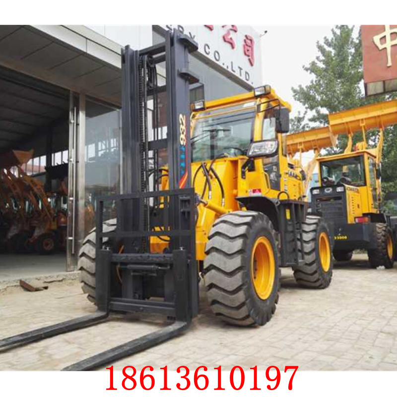 四驅(qū)越野叉車 全地形越野叉車 四驅(qū)四缸廠家直銷