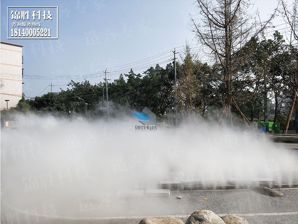 貴州 噴霧景觀，園林人造霧水景噴霧設備供應