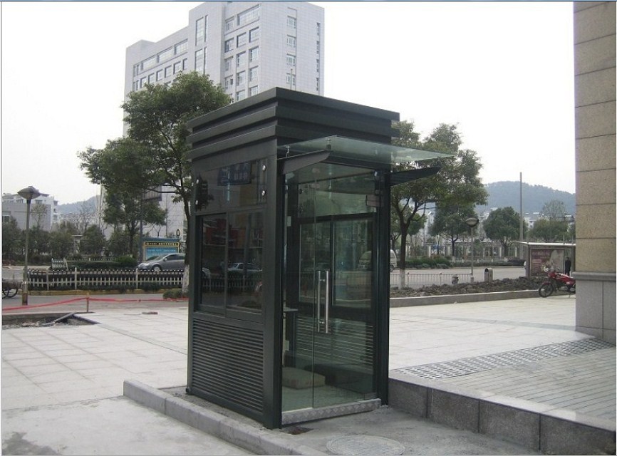 鋼結構崗亭 治安崗亭 收費亭 玻璃站崗亭 鋼結構崗亭 吸煙亭 售貨亭書報亭