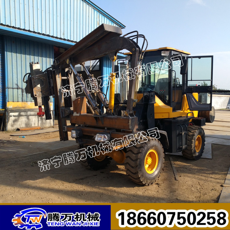 裝載護(hù)欄打樁機(jī) 公路護(hù)欄打樁機(jī)  高速公路護(hù)欄打樁機(jī)