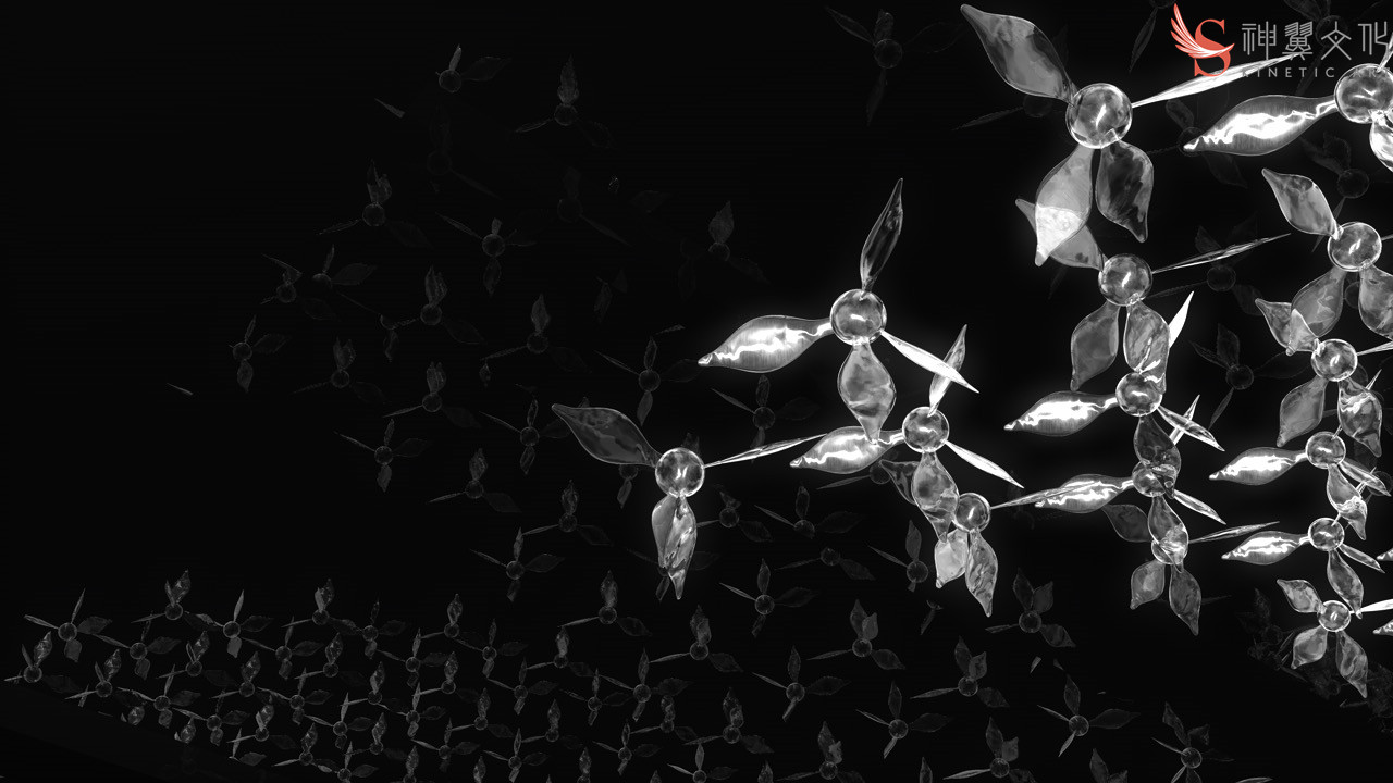 動(dòng)態(tài)水晶燈裝置