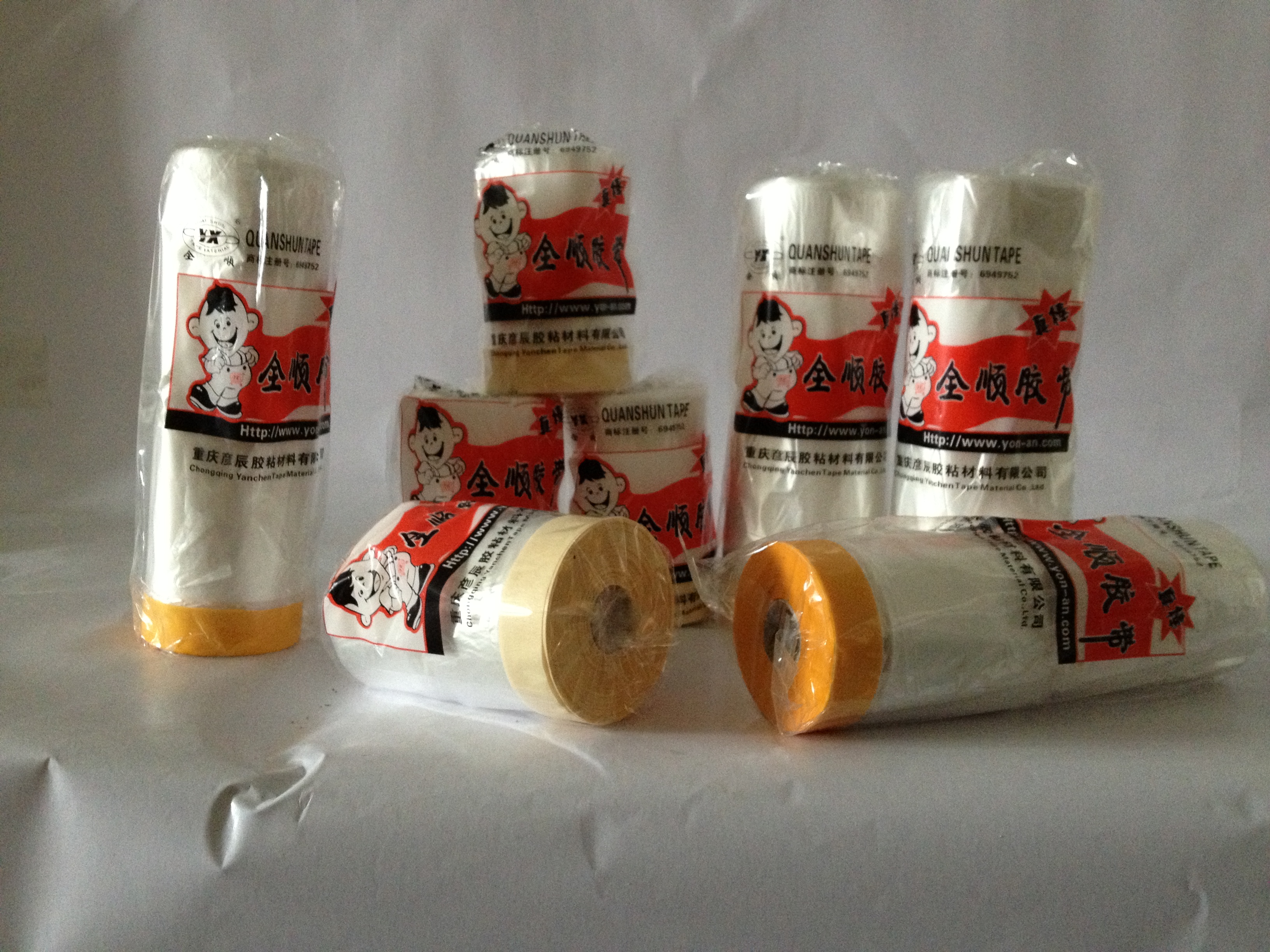 重慶工業(yè)紙膠帶廠家 18mm寬油性工業(yè)透氣紙膠帶價(jià)格