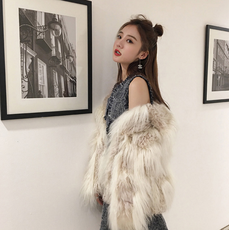 氣質(zhì)皮草時(shí)尚修身顯瘦短款氣質(zhì)上衣短款外套