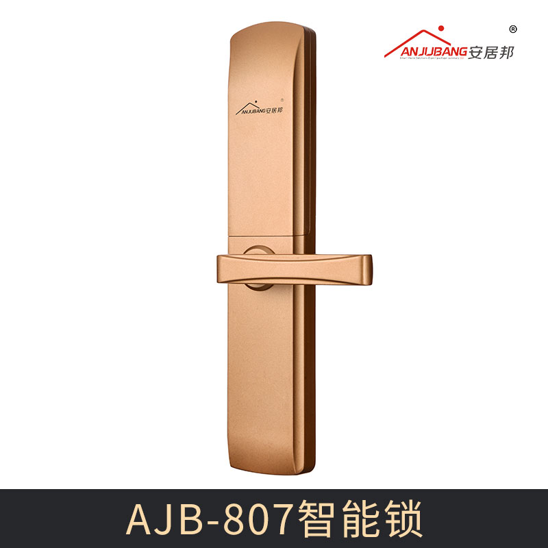AJB-807智能鎖 新品304不銹鋼公寓鎖智能鎖電子感應(yīng)門鎖