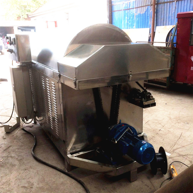 油料炒貨機 全自動電磁芝麻炒料機 電磁滾筒炒貨機器