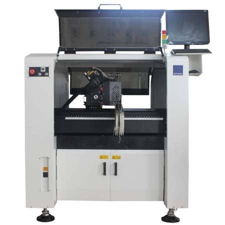 供應六嘴視覺多功能貼片機 視覺自動貼片機 煌牌高速多功能貼片機