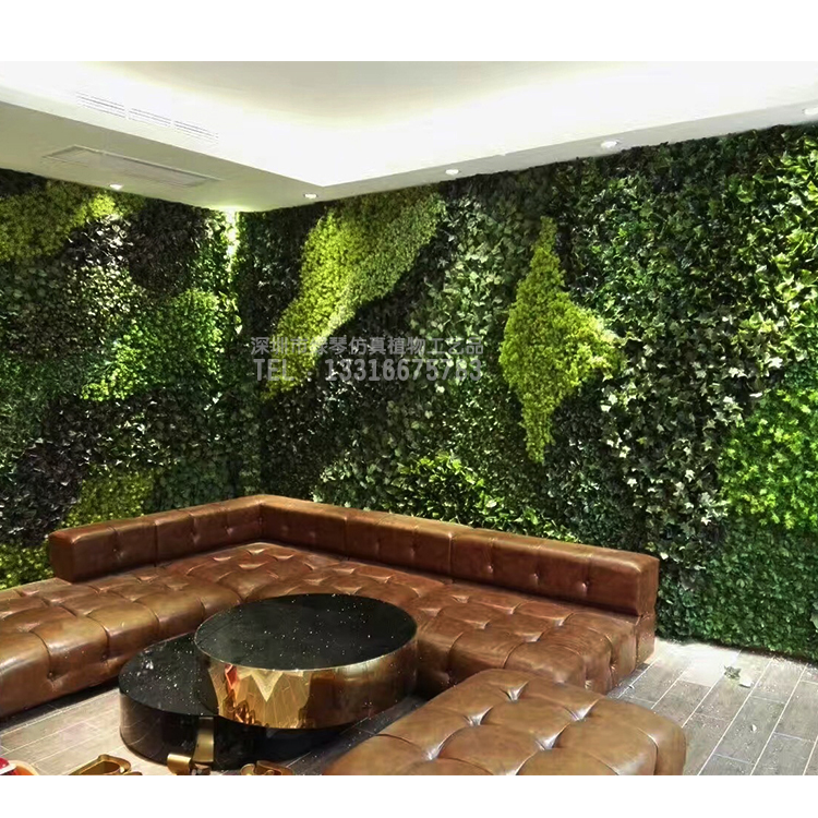 深圳仿真植物墻綠植墻廠家 室內外裝飾綠化假植物 商業(yè)軟裝墻體綠化