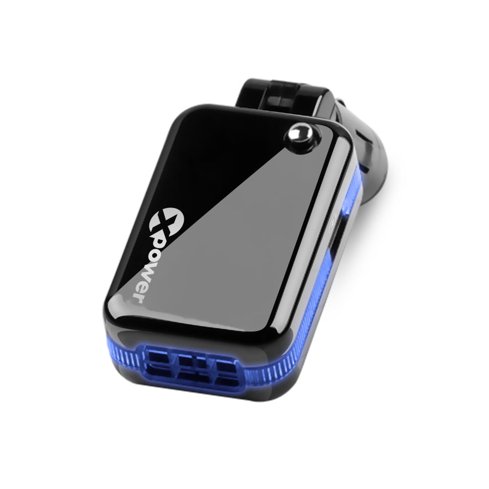 高欣G3車(chē)載凈化充電器600萬(wàn)負(fù)離子雙USB不分正反接口 快速充電