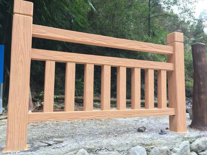 河提橋梁護欄魚塘護欄景區(qū)水塘護欄園林護欄模具塑料模具建材柱子模具