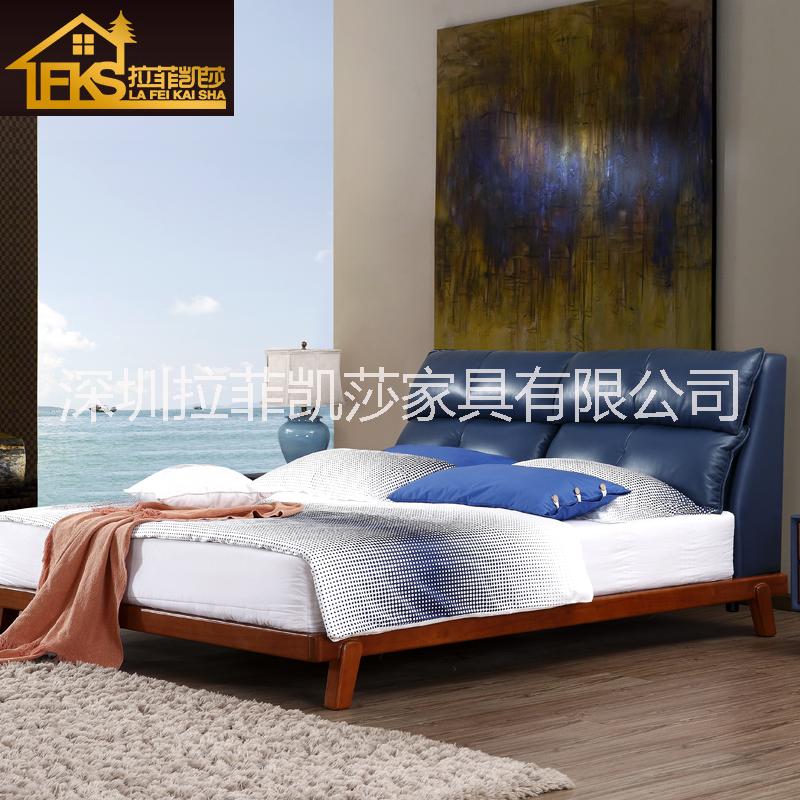 北歐全實木床1.8米婚床主臥