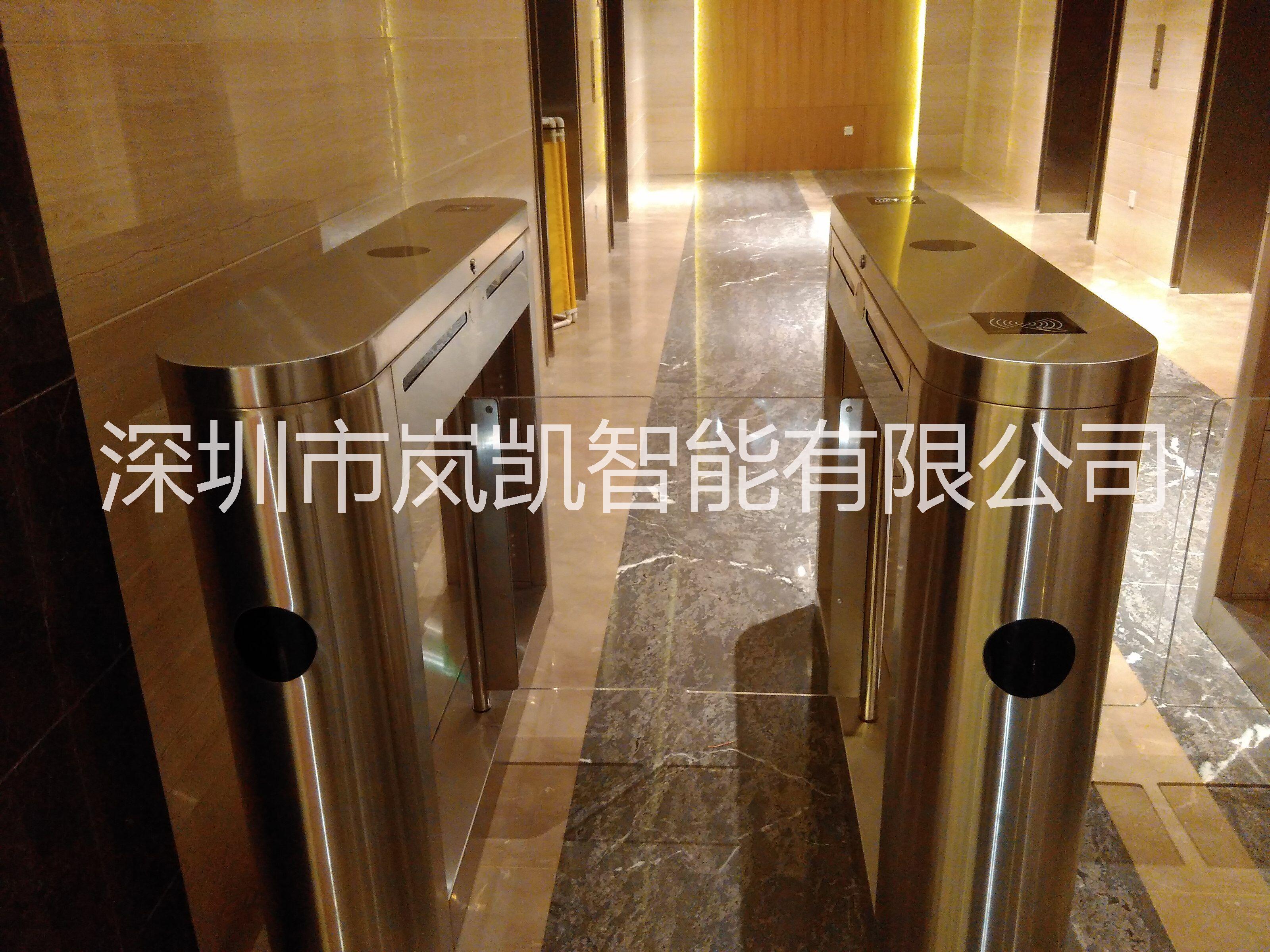 深圳上和科技防撞擺閘定制全不銹鋼斜面八角擺閘/圓弧小擺閘立式擺閘 深圳市防撞擺閘定制