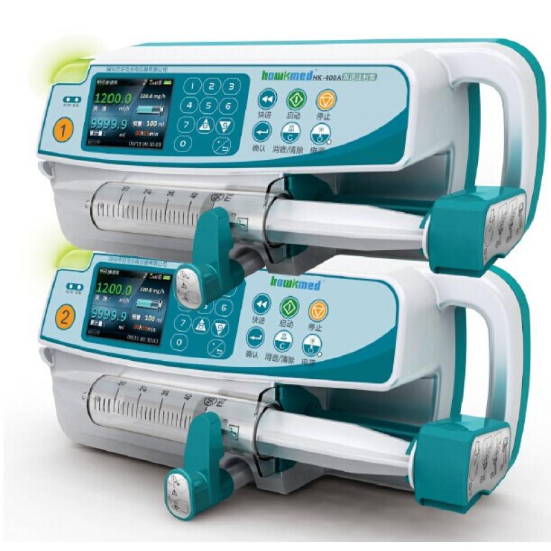 hk-400A雙通道注射泵，可持續(xù)疊加三通道，四通道輸液泵
