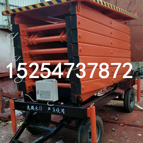 供應(yīng)電動液壓升降平臺車 專業(yè)定做高空作業(yè)平臺車升降式