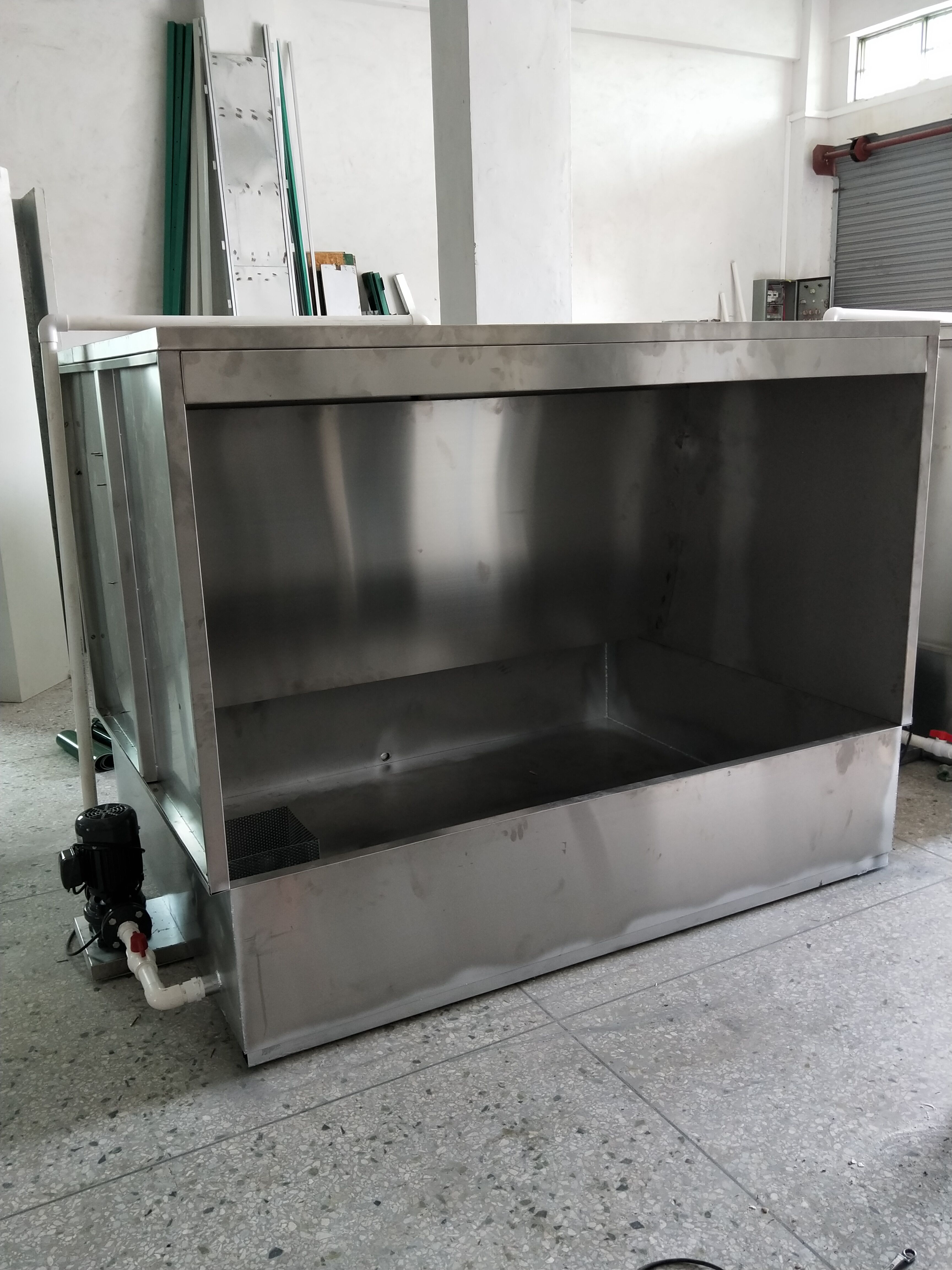 蘇州水簾柜 單面水簾噴漆柜 廣告牌噴油水濂柜 水簾柜廠家直銷