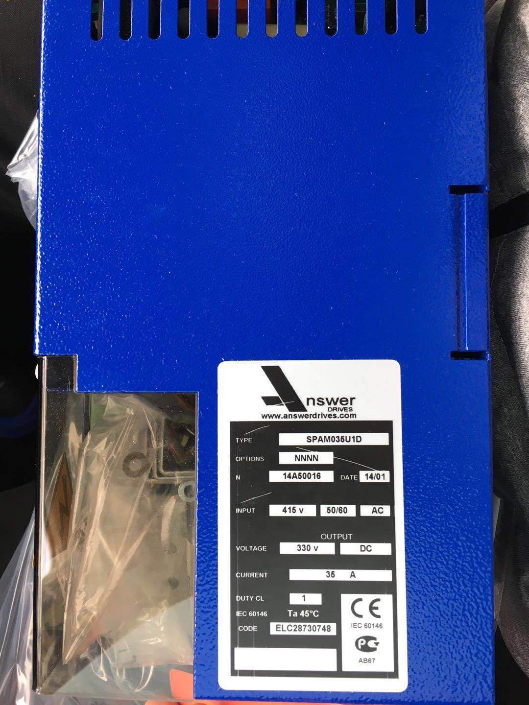 意大利原裝安薩爾多SPAM035U1D勵磁控制器 北京欣整