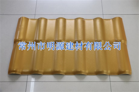 江蘇合成樹脂仿古瓦廠家批發(fā) PVC仿古瓦仿琉璃瓦*惠