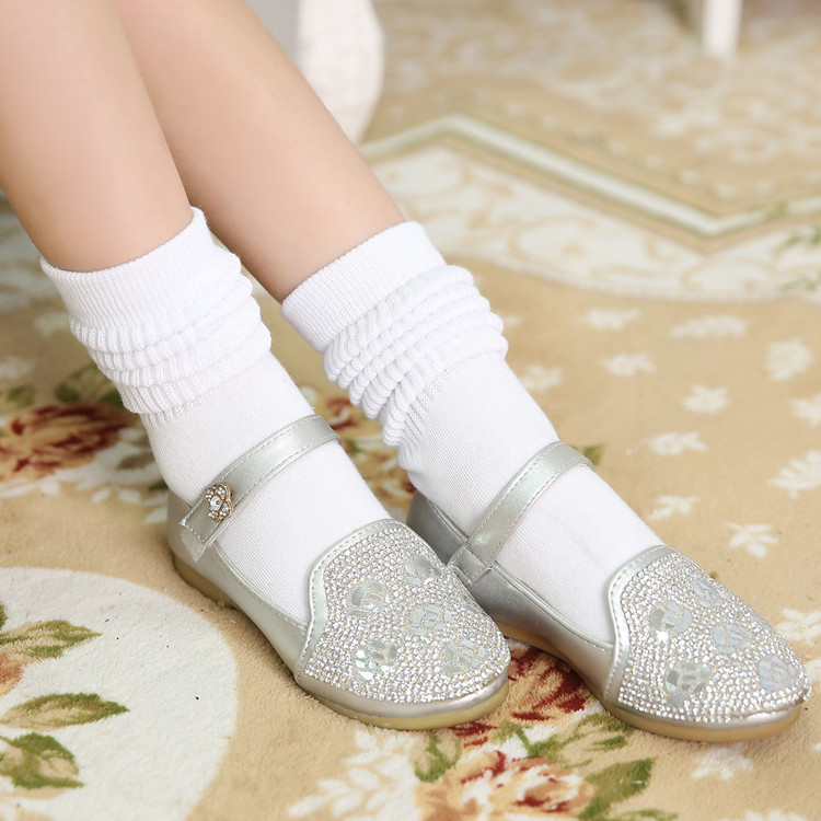 時尚新款韓版雙針堆堆襪精梳棉手工無骨縫頭兒童中筒襪子批發(fā)