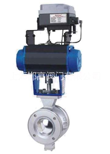 供應(yīng)VQ647F氣動V型調(diào)節(jié)球閥 氣動V型調(diào)節(jié)球閥