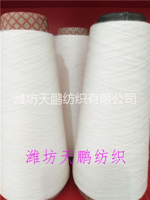 天鵬精梳純棉包芯紗42支（50D）爛花布包芯紗現(xiàn)貨
