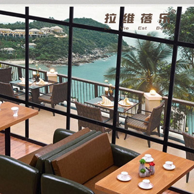 供應(yīng)西安卡座料理店實(shí)木長(zhǎng)卡座