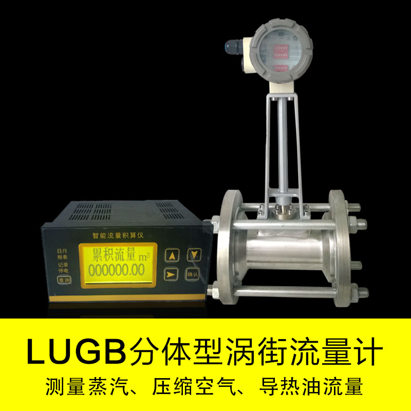 廠家直銷供應(yīng)分體式渦街流量計高精度不銹鋼表體