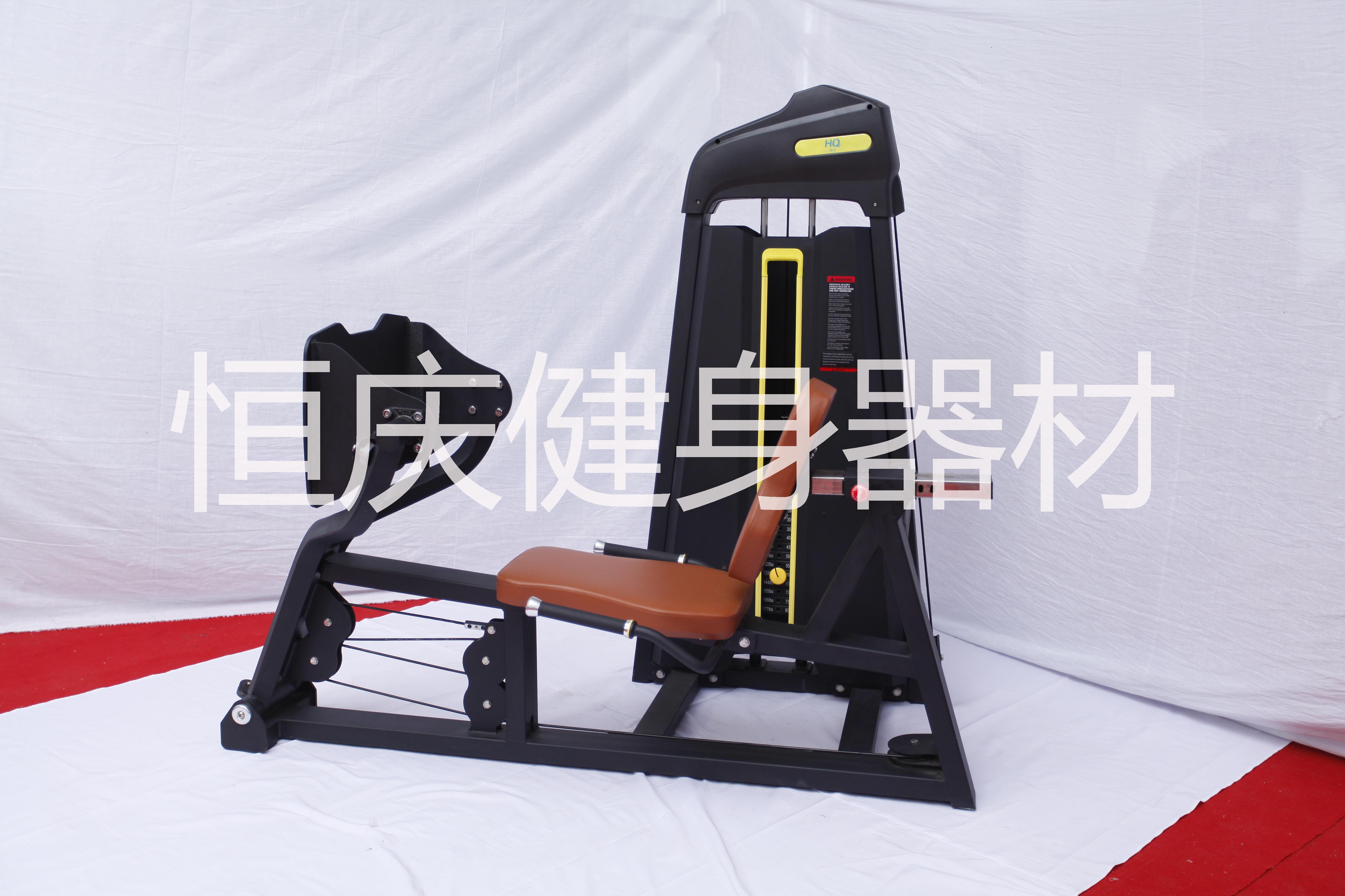 坐式蹬腿訓(xùn)練器 運動力量健身器械 健身房健身器材 可定制顏色