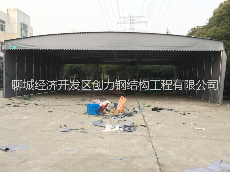 唐山推拉篷倉(cāng)儲(chǔ)篷大排檔篷早餐棚