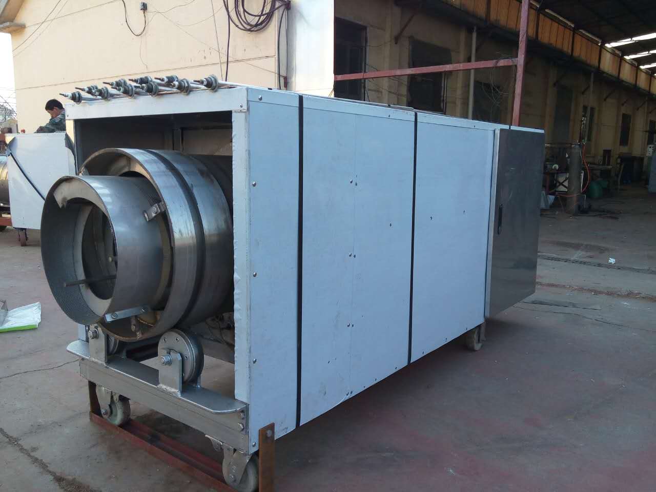 節(jié)能炒米機(jī)器，炒米機(jī)廠家， 自動(dòng)炒米機(jī)器，