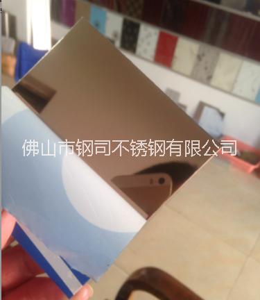 不銹鋼鏡面黑鈦板 鏡面不銹鋼黑鈦板