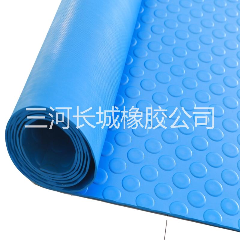 廠家直銷  彩色 高環(huán)保 防滑橡膠板  圓扣橡膠板