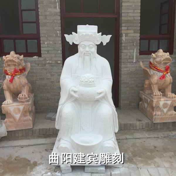 供應(yīng)石雕財(cái)神像漢白玉財(cái)神雕像大理石財(cái)神爺財(cái)神工藝品