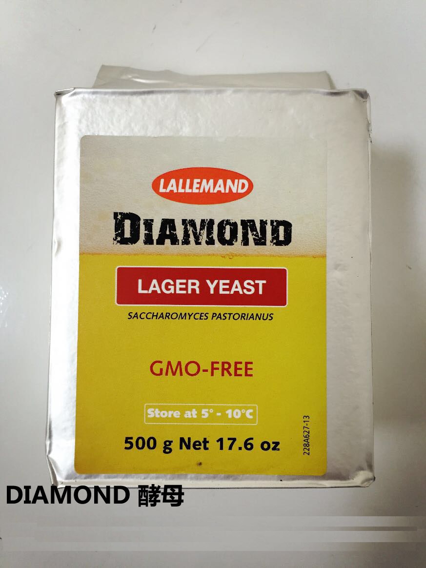 拉曼鉆石下面發(fā)酵啤酒酵母