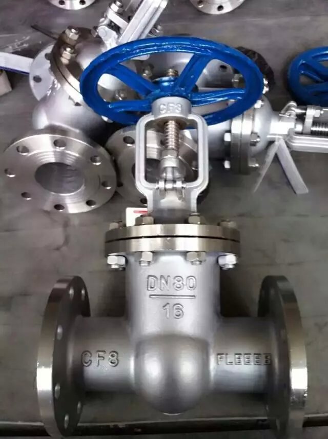 不銹鋼法蘭閘閥Z41W-16P