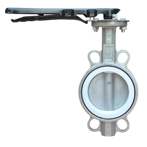 全不銹鋼襯氟對(duì)夾式蝶閥D71W