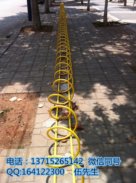 自行車擺放架、自行車停車架款式和所用材質(zhì)Q235/SUS304