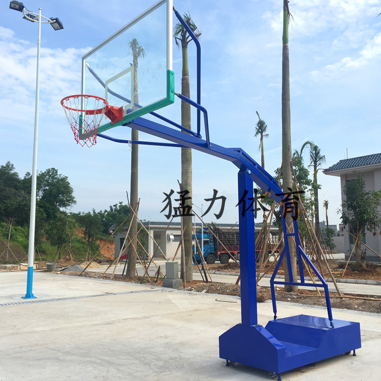 深圳移動籃球架凹箱移動式籃球架深圳戶外室外可移動籃球架