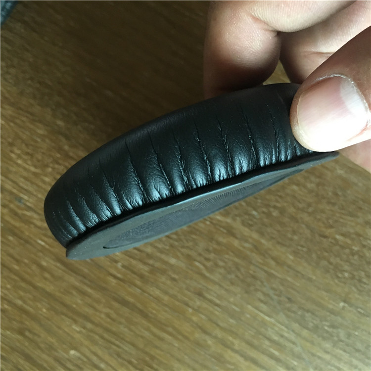廠家直銷電壓皮耳套價(jià)格 頭戴式蛋白高周波耳機(jī)套來(lái)圖樣訂做
