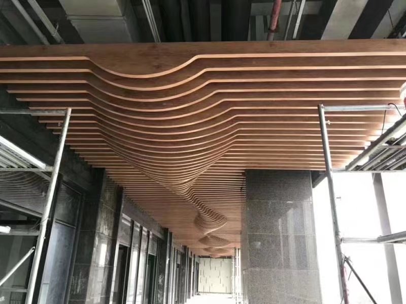 弧形木紋鋁方通