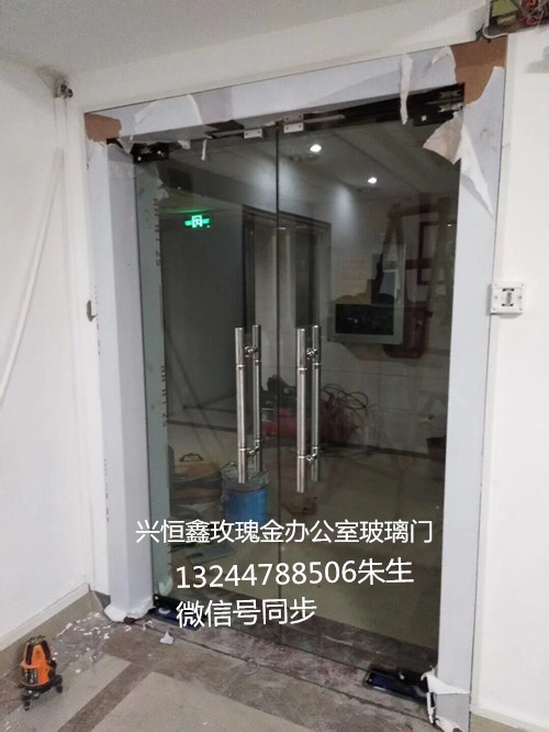 深圳玻璃門密碼鎖玻璃門玻璃隔墻玻璃門維修
