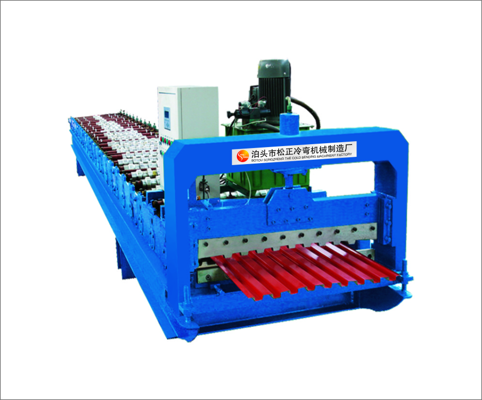 供應(yīng)800型卷簾門成型機以及各種型號卷簾門的圖片 800卷簾門機