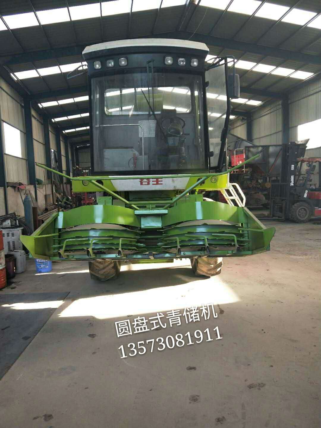 多功能圓盤(pán)式青儲(chǔ)機(jī) 青貯機(jī) 還田機(jī)  電動(dòng)取料機(jī)