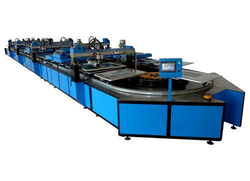 全自動(dòng)針織服裝匹布絲印機(jī) 針織服裝匹布絲印機(jī)