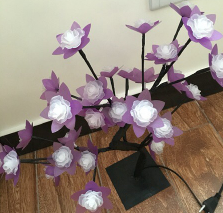 仿真花樹燈裝飾燈LED節(jié)日戶外燈 仿真花樹燈裝飾燈供應(yīng)商 仿真花景觀節(jié)日戶外批發(fā)價(jià) 仿真花樹燈防水廠家價(jià)格