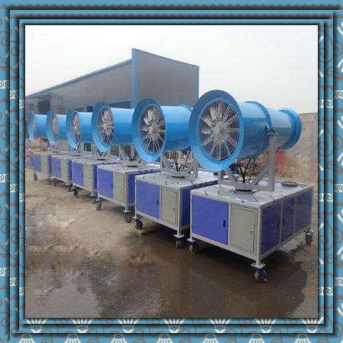 公路除塵霧炮機工地遙控降塵霧炮機