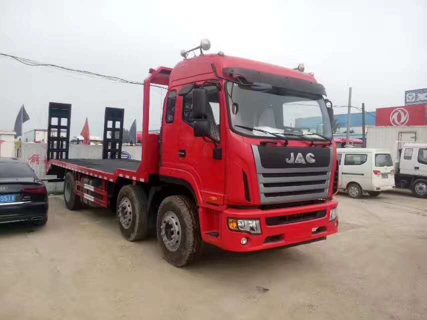 江淮小三軸挖掘機(jī)平板拖車價(jià)格－*后八拖車廠家全國(guó)銷售15377292228
