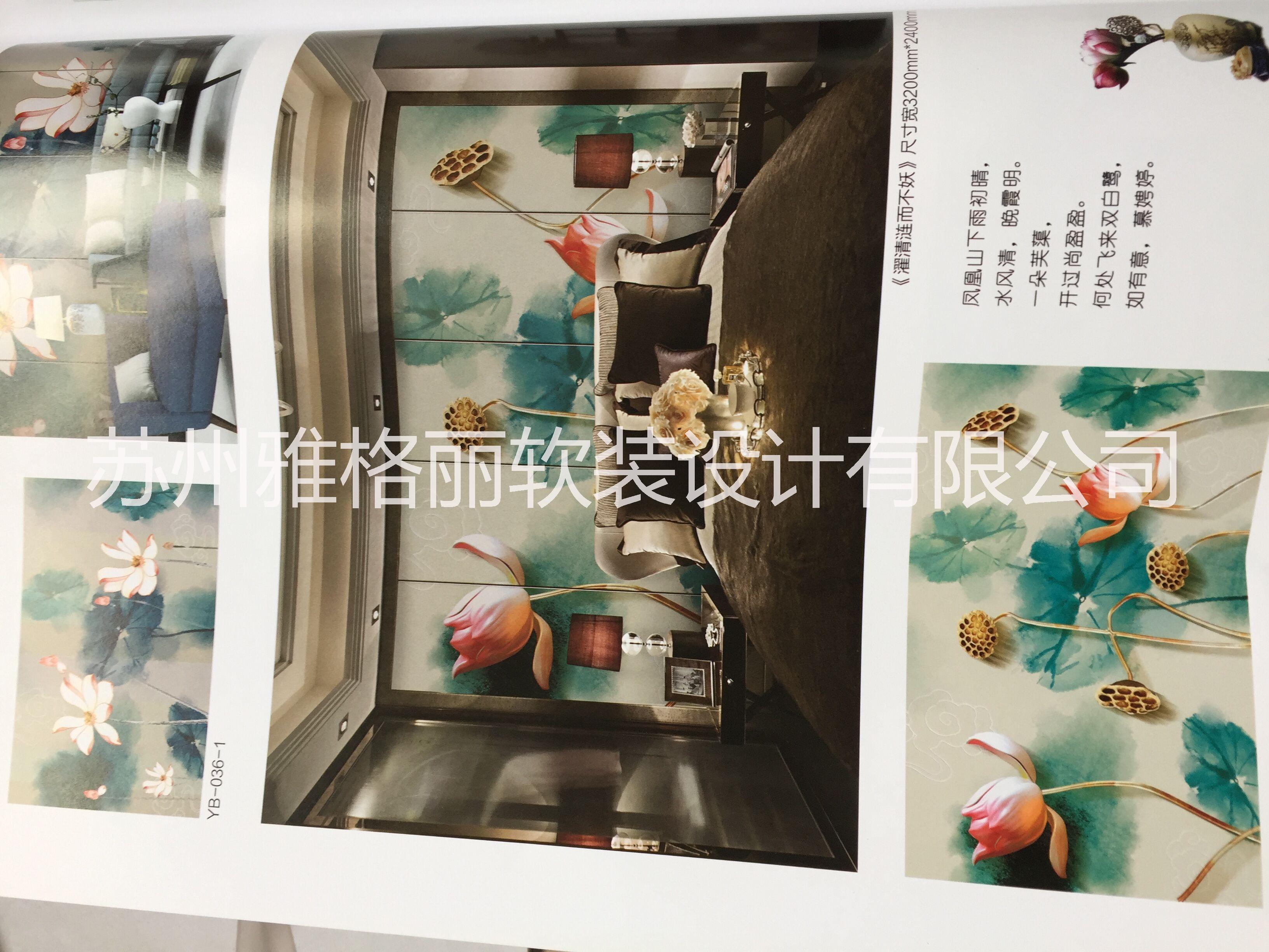 中式山水圖、風(fēng)景圖背景墻客廳臥室硬包壁畫 中式現(xiàn)代簡(jiǎn)背景墻客廳臥室硬包壁畫